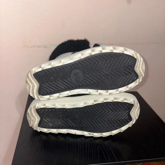 Pajar Canada Black/White Lace Up Snow Boots - Picture 6 of 9